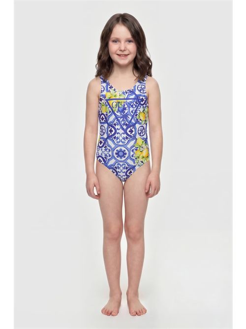 Costume intero stampato GUESS | J6GZ32MC052/P7YG